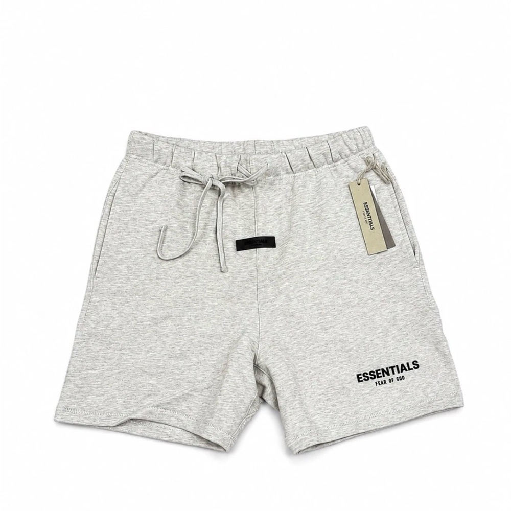 Fear Of God Essentials Shorts Light Oatmeal SS22